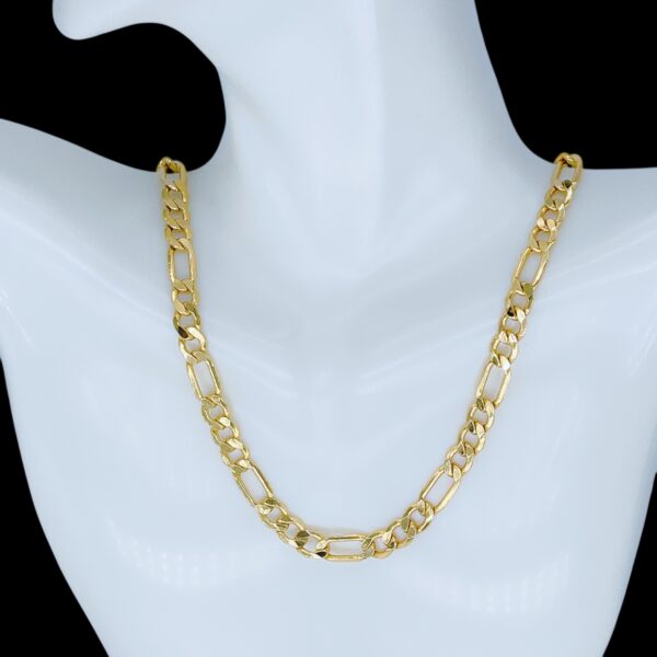 CA0031 cadena figaro en un tono peso medio  size 26'' 18.6g  6.mm.  $1,860.00